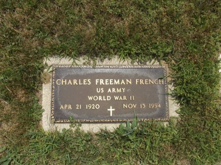 FRENCH (VETERAN WW II), CHARLES F. - Rutland County, Vermont | CHARLES F. FRENCH (VETERAN WW II) - Vermont Gravestone Photos