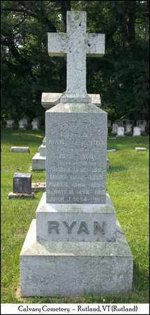 RYAN, AGNES - Rutland County, Vermont | AGNES RYAN - Vermont Gravestone Photos