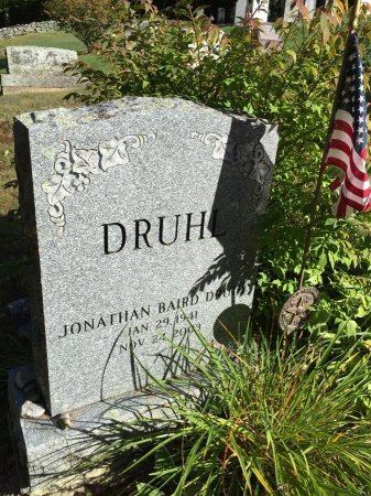 DRUHL, CAPT. JONATHAN BAIRD - Windham County, Vermont | CAPT. JONATHAN BAIRD DRUHL - Vermont Gravestone Photos
